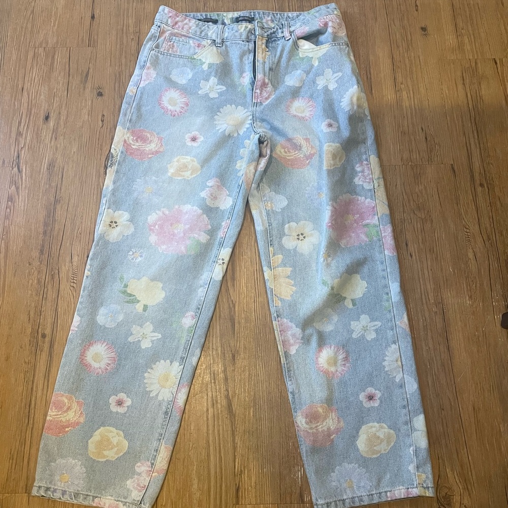 Target wild fable floral jeans